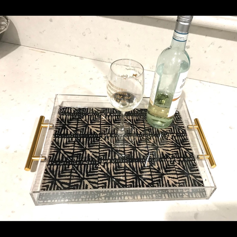 Polynesian Tribal Vibe Serving Tray